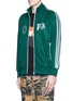 Front View - Click To Enlarge - PALM ANGELS - Logo print track jacket
