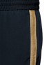 Detail View - Click To Enlarge - PALM ANGELS - 'Comfy' side stripe wool jogging pants