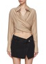 Main View - Click To Enlarge - GAUGE81 - ‘Sabinas’ Long Sleeve Silk Top