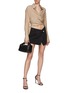 Figure View - Click To Enlarge - GAUGE81 - ‘Sabinas’ Long Sleeve Silk Top