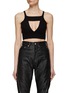 Main View - Click To Enlarge - RICK OWENS  - ‘Sling’ Cutout Front Open Back Bra Top