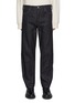 Main View - Click To Enlarge - JIL SANDER - Contrast Stitch Unwashed Denim Straight Fit Jeans