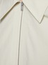  - JIL SANDER - Short Sleeve Zip Up Cotton Shirt