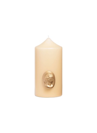 Main View - Click To Enlarge - CIRE TRUDON - Cameo Pillar Candles — Stone