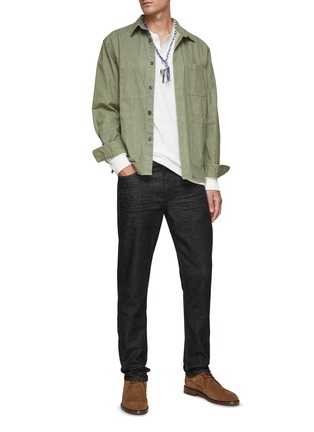 Figure View - Click To Enlarge - RAG & BONE - ‘Fit 2 Brushed’ Classic Slim Jeans