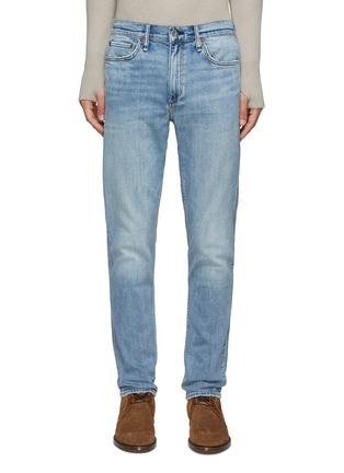 Main View - Click To Enlarge - RAG & BONE - ‘Fit 2 Authentic’ Light Washed Slim Jeans