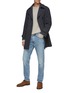 Figure View - Click To Enlarge - RAG & BONE - ‘Fit 2 Authentic’ Light Washed Slim Jeans