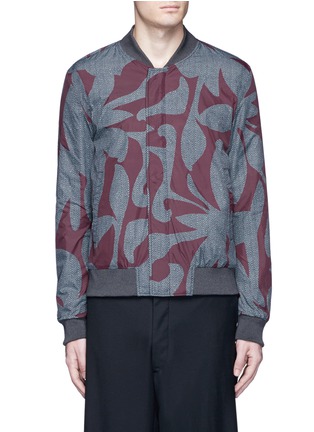 Main View - Click To Enlarge - WOOYOUNGMI - Reversible floral print bomber jacket