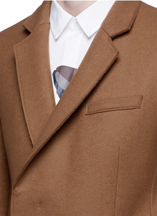 Detail View - Click To Enlarge - WOOYOUNGMI - Laser cut edge soft blazer