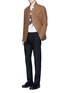 Figure View - Click To Enlarge - WOOYOUNGMI - Laser cut edge soft blazer