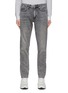 Main View - Click To Enlarge - RAG & BONE - ‘FIT 3 AUTHENTIC’ STRETCH MID WASH TAPERED JEANS
