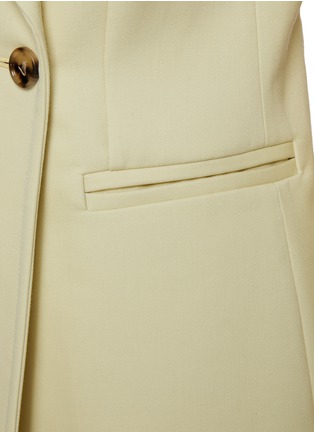  - BOTTEGA VENETA - Curved Sleeve Double Breasted Wool Blazer