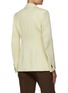 Back View - Click To Enlarge - BOTTEGA VENETA - Curved Sleeve Double Breasted Wool Blazer
