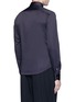 Back View - Click To Enlarge - WOOYOUNGMI - Spread collar stretch cotton blend shirt