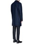 Back View - Click To Enlarge - WOOYOUNGMI - Piped sleeve balmacaan coat