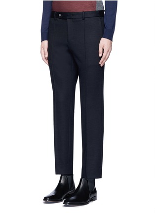 Front View - Click To Enlarge - WOOYOUNGMI - Stretch wool fleece pants