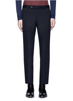 Main View - Click To Enlarge - WOOYOUNGMI - Stretch wool fleece pants