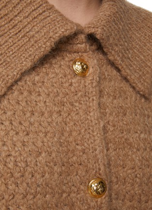 - EENK - Sailor Collar Oversized Knit Cardigan