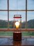 Detail View - Click To Enlarge - TALA - x Farrow & Ball The Muse Portable Lamp — Pomona Red