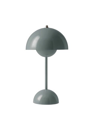 Main View - Click To Enlarge - &TRADITION - ‘FLOWERPOT VP9’ PORTABLE TABLE LAMP – STONE BLUE