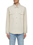 Main View - Click To Enlarge - FRAME - DOUBLE CHEST POCKET LONG SLEEVE DENIM SHIRT