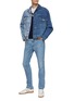 Figure View - Click To Enlarge - FRAME - ‘L'HOMME’SKINNY DEGRADABLE ORGANIC COTTON MEDIUM WASH SKINNY JEANS
