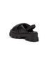  - PRADA - ‘Flat Monolith’ Padded Leather Cross Strap Lug Sole Sandles
