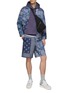 Figure View - Click To Enlarge - FDMTL - Bandana Patchwork Printed Shorts