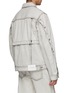 Back View - Click To Enlarge - FENG CHEN WANG - 2 In 1 Acid Washed Denim Jacket