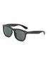 Main View - Click To Enlarge - RAY-BAN - Dark Grey Lens Acetate Square Sunglasses