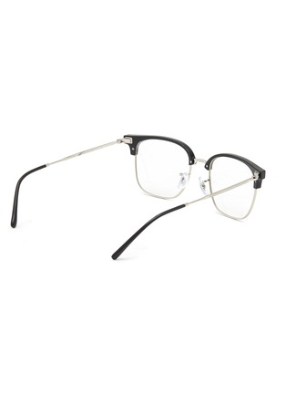 Figure View - Click To Enlarge - RAY-BAN - ‘CLUBMASTER’ CLEAR LENS OPTICAL GLASSES