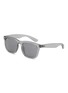 Main View - Click To Enlarge - RAY-BAN - Grey Lens Acetate Square Sunglasses