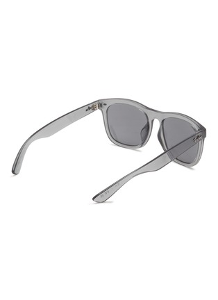 Figure View - Click To Enlarge - RAY-BAN - Grey Lens Acetate Square Sunglasses