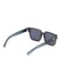 Figure View - Click To Enlarge - PRADA - Grey Lens Acetate Oversized Wayfarer Sunglasses