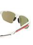 Detail View - Click To Enlarge - PRADA - Linea Rossa Acetate Light Blue Lens Sports Sunglasses