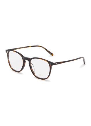 Main View - Click To Enlarge - OLIVER PEOPLES - Tortoiseshell Effect Acetate Round Optical Glasses