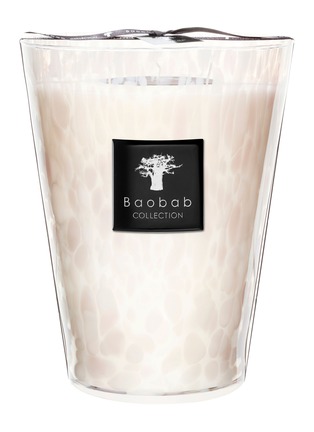 Main View - Click To Enlarge - BAOBAB COLLECTION - PEARLS WHITE SCENTED CANDLE MAX 24 — 5000G