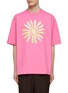 Main View - Click To Enlarge - JACQUEMUS - ‘Le T-Shirt Soleil’ Graphic Print Crewneck Cotton T-Shirt