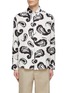 Main View - Click To Enlarge - JACQUEMUS - ‘La Chemise Simon’ Painted Paisley Linen Button Up Shirt