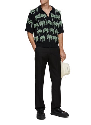 Figure View - Click To Enlarge - JACQUEMUS - ‘Le Pantalon Feijoa’ Straight Leg Pants