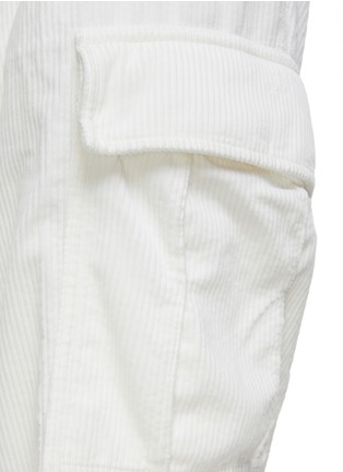  - BRUNELLO CUCINELLI - Flap Pocket Cotton Corduroy Cargo Pants