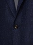 - BRUNELLO CUCINELLI - SINGLE BREASTED NOTCH LAPEL WOOL CASHMERE FLANNEL BLAZER