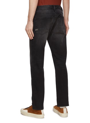Back View - Click To Enlarge - DENHAM - ‘Ridge Ace’ Dark Washed Straight Jeans