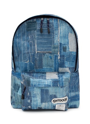 Main View - Click To Enlarge - FDMTL - x OUTDOOR PRODUCTS Boro Patchwork Print Backpack
