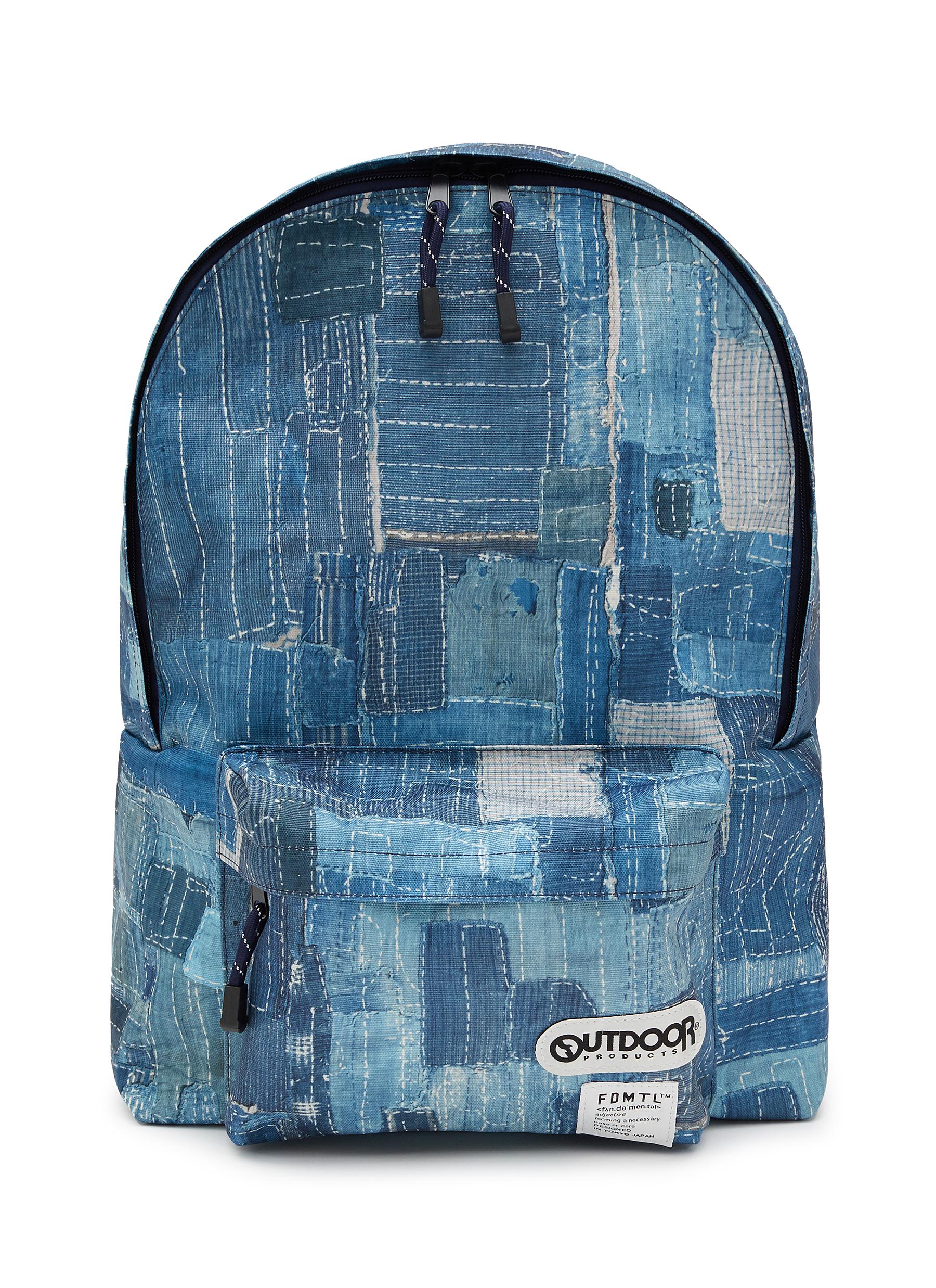 FDMTL x OUTDOOR PRODUCTS Boro Patchwork Print Backpack