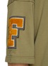  - FDMTL - Logo Print 'F' Patch Oversized Crewneck T-Shirt
