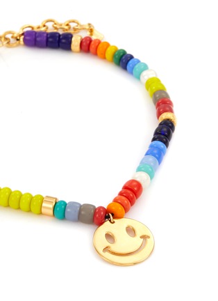 Detail View - Click To Enlarge - MARTHA CALVO - ‘SMILES ON ME’ FRESHWATER PEARL BEAD SMILEY FACE PENDANT NECKLACE