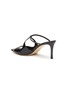  - JIMMY CHOO - ‘ANISE’ 75 PATENT LEATHER SANDALS