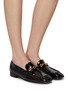 Figure View - Click To Enlarge - JIMMY CHOO - ‘Tilda’ Patent Flat Loafer