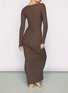 Back View - Click To Enlarge - SKIMS - ‘SOFT LOUNGE’ LONG SLEEVE DRESS